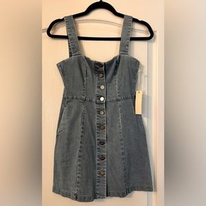 Capulet Womens Lydia Mini Denim Dress Size Extra Small